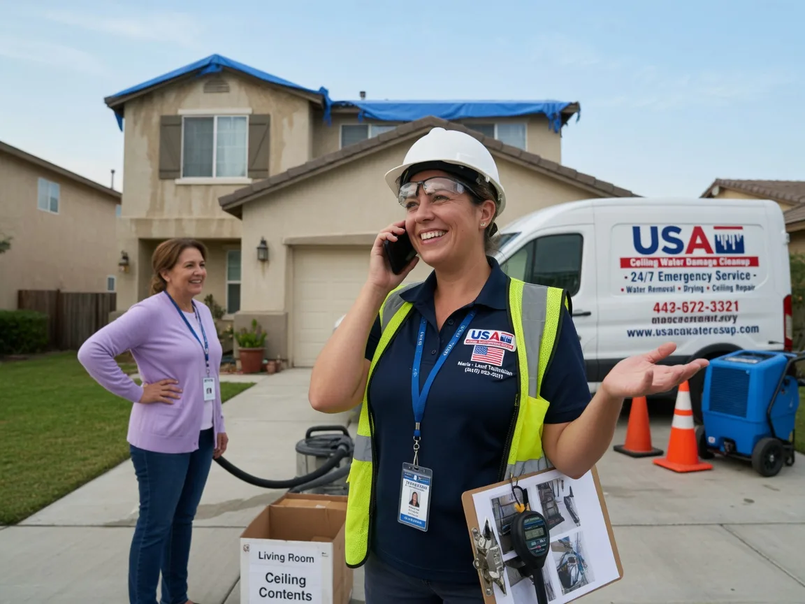 Ceiling Water Damage Restoration Wheatland, IA FAQs